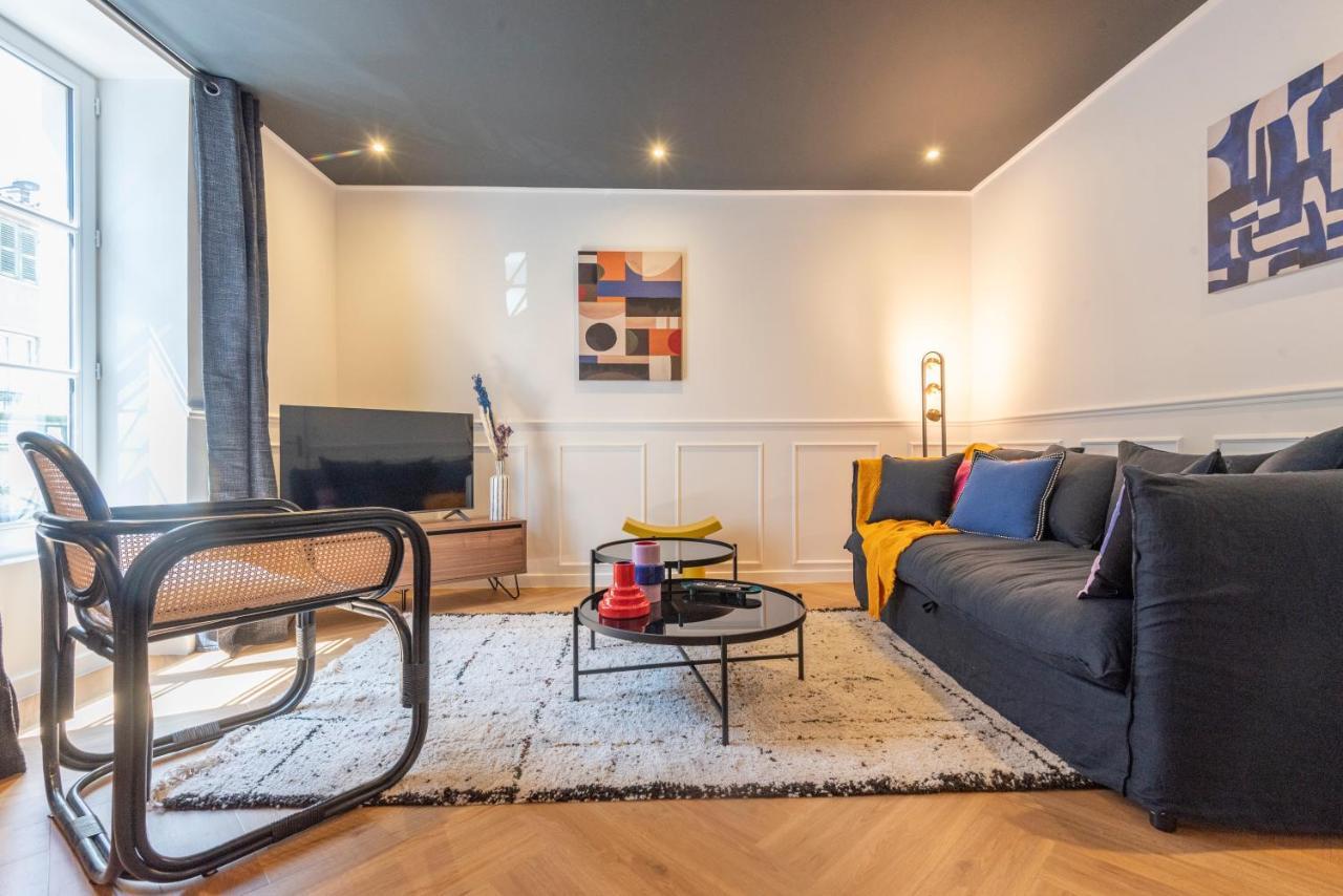 Le Cosy Chic . Proche Gare . Centre-Ville Macon . Neuf . Climatisation . Design . Wifi . Exteriér fotografie
