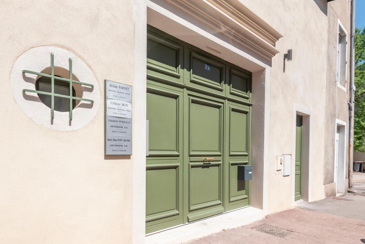 Le Cosy Chic . Proche Gare . Centre-Ville Macon . Neuf . Climatisation . Design . Wifi . Exteriér fotografie